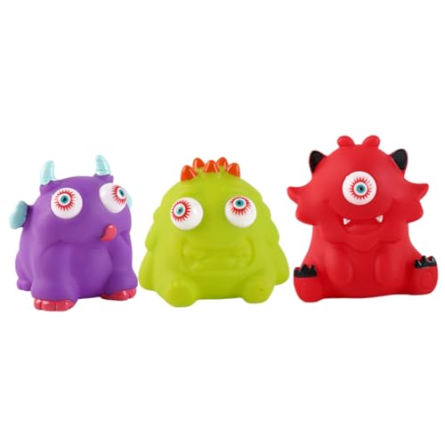 GANAZONO 3 Stück Quetschmonster Lustige Stressbälle für Kindergeburtstagsmitgebsel Interaktive Spielzeuge zur Stressbewältigung Flexibles und Farbenfrohes Design für Altersgruppen GANAZONO 3 Stück Quetschmonster Lustige Stressbälle für Kindergeburtstagsmitgebsel Interaktive Spielzeuge zur Stressbewältigung Flexibles und Farbenfrohes Design für Altersgruppen von GANAZONO