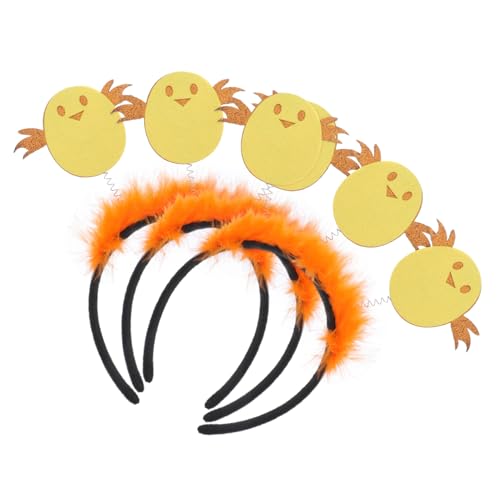 GANAZONO 3 Stück Teiliges Küken Haarreifen Tierische Kopfbedeckung für Partys und Cosplay Auffälliges Accessoire für Erwachsene GANAZONO 3 Stück Teiliges Küken Haarreifen Tierische Kopfbedeckung für Partys und Cosplay Auffälliges Accessoire für Erwachsene von GANAZONO