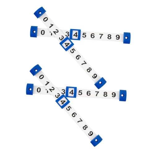 GANAZONO 4 Stück Tischfußball Punktzähler Wetterfester Score Counter Indicator Hohe Sichtbarkeit Robust für Standard Tischkicker und Vielseitige Spieltisch Verwendung GANAZONO 4 Stück Tischfußball Punktzähler Wetterfester Score Counter Indicator Hohe Sichtbarkeit Robust für Standard Tischkicker und Vielseitige Spieltisch Verwendung von GANAZONO