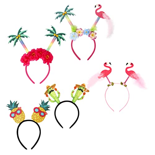 GANAZONO 5 Stück Hawaii Stirnbänder Tropische Kopfaccessoires für Sommerpartys Luau Cosplay und Festlichkeiten Flexibel Leicht und Bequem für Jede Kopfgröße GANAZONO 5 Stück Hawaii Stirnbänder Tropische Kopfaccessoires für Sommerpartys Luau Cosplay und Festlichkeiten Flexibel Leicht und Bequem für Jede Kopfgröße von GANAZONO