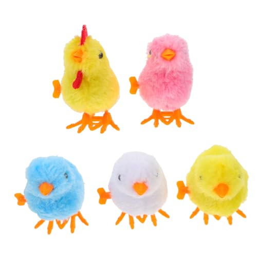 GANAZONO 5 Stück Simulations-Kükenspielzeug Babyküken Landen auf Bauernhof Taschenfüller für Ostern Hühnerstatue Osterspielzeug zum aufziehen Miniatur-Huhn Plastik GANAZONO 5 Stück Simulations-Kükenspielzeug Babyküken Landen auf Bauernhof Taschenfüller für Ostern Hühnerstatue Osterspielzeug zum aufziehen Miniatur-Huhn Plastik von GANAZONO