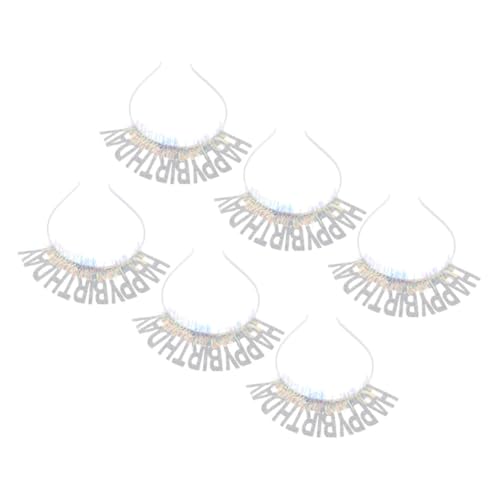 GANAZONO 6 Stück Glitzernde Tiara für Mädchen und Festliche Haaraccessoires für Geburtstagsfeiern und Themenpartys Bequem und Langlebig GANAZONO 6 Stück Glitzernde Tiara für Mädchen und Festliche Haaraccessoires für Geburtstagsfeiern und Themenpartys Bequem und Langlebig von GANAZONO