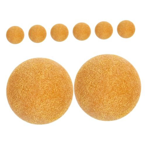 GANAZONO 8 Stück Mini Tischfußballbälle für Gelbe Softbälle für Tischfußball Spaßige Spielaccessoires für Tischfußballspiele für Gruppenaktivitäten GANAZONO 8 Stück Mini Tischfußballbälle für Gelbe Softbälle für Tischfußball Spaßige Spielaccessoires für Tischfußballspiele für Gruppenaktivitäten von GANAZONO