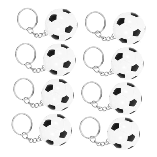 GANAZONO 8 Stück Teiliges Fußball-schlüsselanhänger- Kleine Sportanhänger aus Metall und Abs Multifunktionale Fußball-bag Autoschmuck Geschenkideen für Fußballfans Geburtstags GANAZONO 8 Stück Teiliges Fußball-schlüsselanhänger- Kleine Sportanhänger aus Metall und Abs Multifunktionale Fußball-bag Autoschmuck Geschenkideen für Fußballfans Geburtstags von GANAZONO