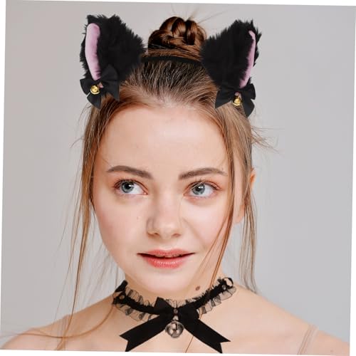 GANAZONO Cat Ear Headband mit Schleife Party Haarreif für Mädchen Leicht und Bequem Vielseitig Verwendbar Modisches Accessoire für Frauen und Damen GANAZONO Cat Ear Headband mit Schleife Party Haarreif für Mädchen Leicht und Bequem Vielseitig Verwendbar Modisches Accessoire für Frauen und Damen von GANAZONO