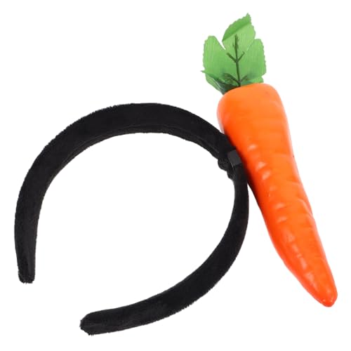 GANAZONO Karotten Stirnband aus Plüsch für Lustiges Cosplay Haarband Partys Hochzeiten und Foto Events Lebendige Dekoration Vielseitiges Accessoire von GANAZONO
