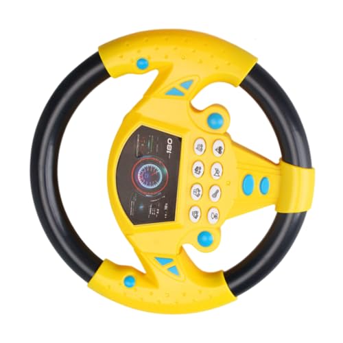 GANAZONO Kinderlenkrad für Auto Interaktives mit Drehung Tragbares Fahrspielzeug für Kleinkinder für Rücksitzunterhaltung und Reisen GANAZONO Kinderlenkrad für Auto Interaktives mit Drehung Tragbares Fahrspielzeug für Kleinkinder für Rücksitzunterhaltung und Reisen von GANAZONO