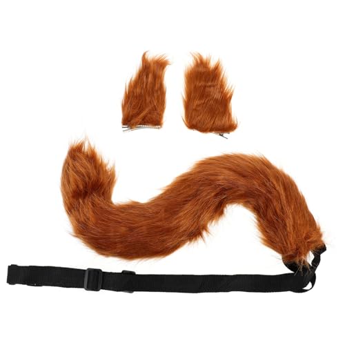 GANAZONO Künstliche Füchse Ohren Haarnadel Tailclip Entzückendes Haar Accessoire Für Cosplay Halloween Und Tierkostüme Camel Farbe GANAZONO Künstliche Füchse Ohren Haarnadel Tailclip Entzückendes Haar Accessoire Für Cosplay Halloween Und Tierkostüme Camel Farbe von GANAZONO