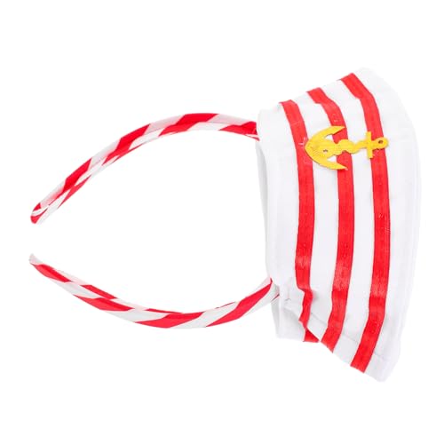 GANAZONO Matrosenmütze Haarreifen für Damen und Herren Nautisches Stirnband für Cosplay Haarband für Partys und Karneval Stilvolles Accessoire für Einzigartige Looks GANAZONO Matrosenmütze Haarreifen für Damen und Herren Nautisches Stirnband für Cosplay Haarband für Partys und Karneval Stilvolles Accessoire für Einzigartige Looks von GANAZONO