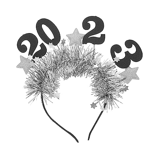 GANAZONO Neujahr Stirnband mit Sternen Design für Neujahrsparty Festlichkeiten Komfortabel und Sicher für Verschiedene Frisuren und Anlässe ein Perfektes Accessoire GANAZONO Neujahr Stirnband mit Sternen Design für Neujahrsparty Festlichkeiten Komfortabel und Sicher für Verschiedene Frisuren und Anlässe ein Perfektes Accessoire von GANAZONO