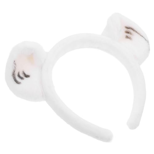 GANAZONO Niedliches Tigerohren Haarreif für Mädchen Weiches Plüschmaterial Verstellbar und Bequem Leichtes Tier Haarreif für Partys und Cosplay Individuelles Stirnband mit Einzigartigem von GANAZONO