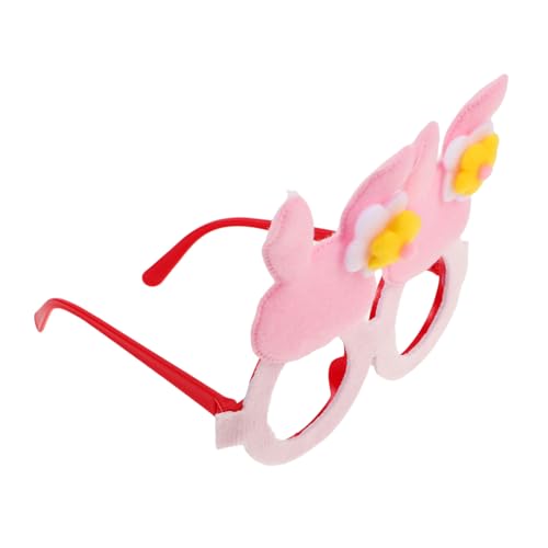 GANAZONO Ostergläser Ostern Brille Foto Requisiten Blumenmädchen Brille Requisiten für Fotokabinen mit Brille Requisiten für die Osterfotografie Neujahrsbrille gefühlt Rosa GANAZONO Ostergläser Ostern Brille Foto Requisiten Blumenmädchen Brille Requisiten für Fotokabinen mit Brille Requisiten für die Osterfotografie Neujahrsbrille gefühlt Rosa von GANAZONO