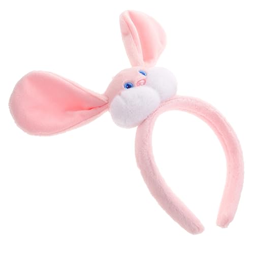 GANAZONO Plüsch Hasenohren Haarreif Weiches Bunny Headband für Kindergeburtstag und Party Hautfreundliches Langlebiges Stirnband Niedliche Hasenohren Dekoration für Kostüm und Karneval von GANAZONO