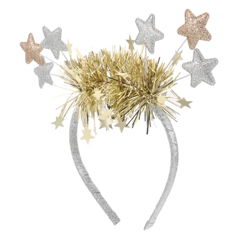 GANAZONO Sternen Haarband für Damen Glitzerndes Kopfstück für Feiern Karneval und Partys Bequemes Rutschfestes Design mit Eleganten Tinsel Dekorationen für Besondere Anlässe GANAZONO Sternen Haarband für Damen Glitzerndes Kopfstück für Feiern Karneval und Partys Bequemes Rutschfestes Design mit Eleganten Tinsel Dekorationen für Besondere Anlässe von GANAZONO