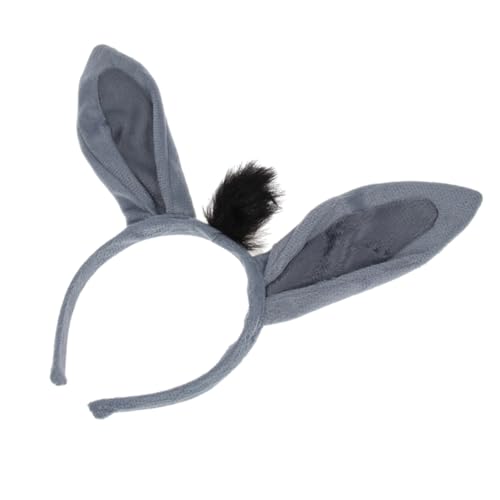 GANAZONO Süßes Haarband für Tier Stirnband mit Eselsohren Karnevalszubehör und Party Requisite für Auftritte und Maskeraden von GANAZONO