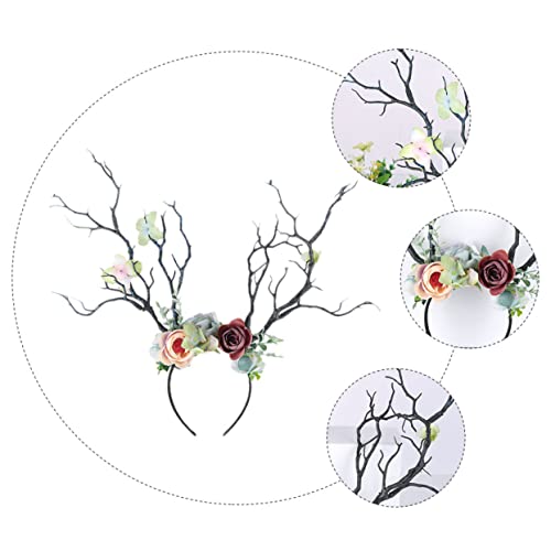 GANAZONO Weihnachtsgeweih Haarband Für Erwachsene Und Lustiger Elchkopfschmuck Für Festlichkeiten Cosplay Und Weihnachtsfeiern Extravaganter Haarschmuck GANAZONO Weihnachtsgeweih Haarband Für Erwachsene Und Lustiger Elchkopfschmuck Für Festlichkeiten Cosplay Und Weihnachtsfeiern Extravaganter Haarschmuck von GANAZONO