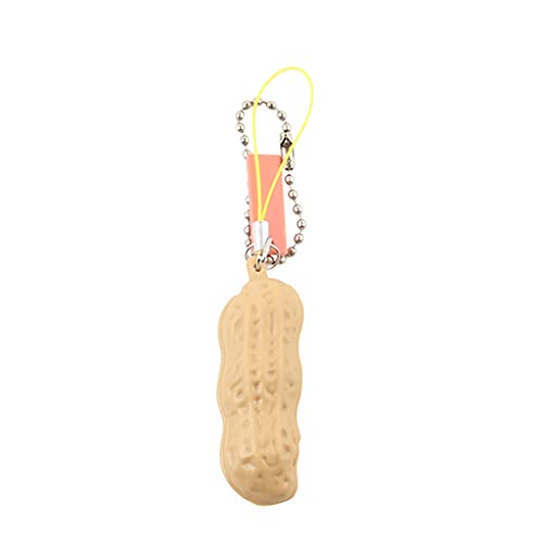 GANYKQ Peanut Toy Squeeze Keychain Extrusion Peanut Toy Stress Relieving Chain Pendant for Keys Backpack GANYKQ Peanut Toy Squeeze Keychain Extrusion Peanut Toy Stress Relieving Chain Pendant for Keys Backpack von GANYKQ