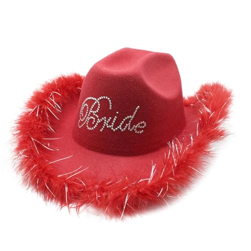 GANYKQ Westernhut Mädchen Kostüm Cosplay Ornament Haushaltsbedarf für weibliche Teenager Mädchen Kostüm Cosplay von GANYKQ