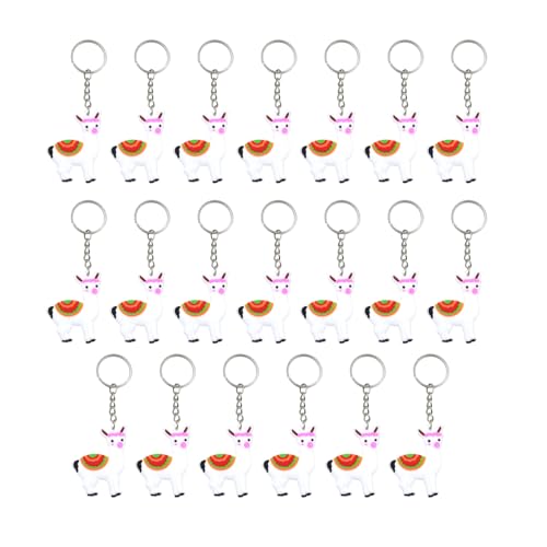 GAOFESA Alpaka-Schlüsselanhänger, weiches PVC, Tiermuster, Alpakas, Partyzubehör, geeignet für Rucksäcke und Handys, modischer Schlüsselanhänger, 20 Stück GAOFESA Alpaka-Schlüsselanhänger, weiches PVC, Tiermuster, Alpakas, Partyzubehör, geeignet für Rucksäcke und Handys, modischer Schlüsselanhänger, 20 Stück von GAOFESA