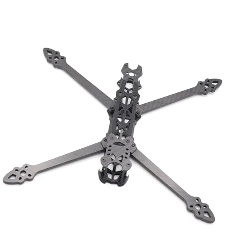 GAOFESA FPV 295 mm FPV-Rennrahmen, 2,2 cm Kohlefaser, Quadcopter, FPV Freestyles Rahmen mit 5 mm Armen, Kohlefaserrahmen von GAOFESA
