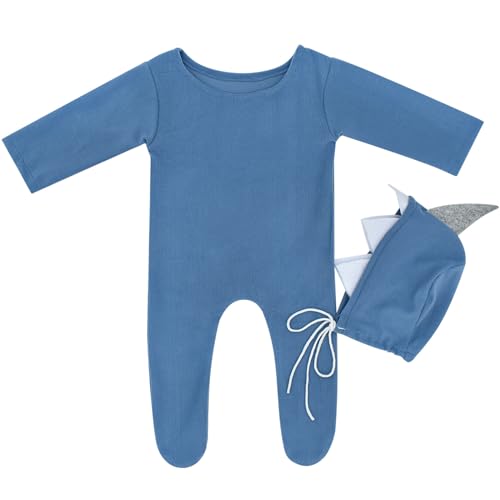 GAOFESA Fotoshooting-Requisiten für Babyparty, Neugeborenen-Kostüm, Hut, langer Fuß-Strampler, Foto-Posen-Kleidung, Foto-Overall, Baby-Outfit GAOFESA Fotoshooting-Requisiten für Babyparty, Neugeborenen-Kostüm, Hut, langer Fuß-Strampler, Foto-Posen-Kleidung, Foto-Overall, Baby-Outfit von GAOFESA