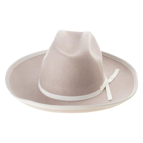 GAOFESA French Ribbon Band Erwachsene Cowboyhüte Winter Autumn Festival Für Erwachsene Hautfreundliche Maskeraden GAOFESA French Ribbon Band Erwachsene Cowboyhüte Winter Autumn Festival Für Erwachsene Hautfreundliche Maskeraden von GAOFESA