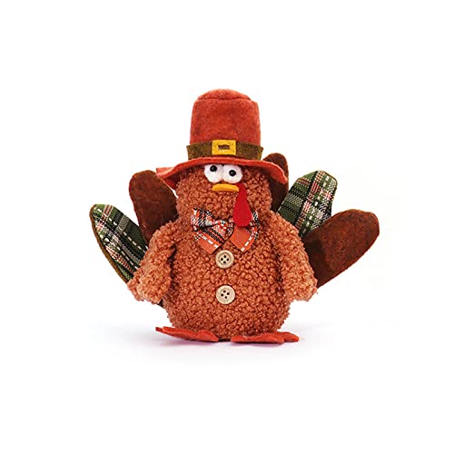 GAOFESA Herbst Truthahn für Puppe Thanksgiving Plüsch Truthahn Puppen Leuchtende Truthahn für Puppe für Urlaub Hof Dekorationen GAOFESA Herbst Truthahn für Puppe Thanksgiving Plüsch Truthahn Puppen Leuchtende Truthahn für Puppe für Urlaub Hof Dekorationen von GAOFESA
