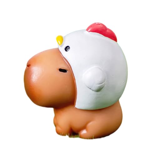 GAOFESA Miniatur-Capybara-Simulationstier-Modell-Action-Figuren, Heimdekoration, Kinderzubehör GAOFESA Miniatur-Capybara-Simulationstier-Modell-Action-Figuren, Heimdekoration, Kinderzubehör von GAOFESA