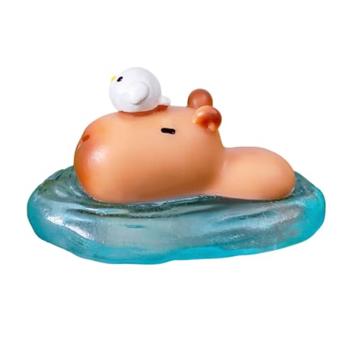 GAOFESA Miniatur-Capybara-Simulationstier-Modell-Action-Figuren, Heimdekoration, Kinderzubehör GAOFESA Miniatur-Capybara-Simulationstier-Modell-Action-Figuren, Heimdekoration, Kinderzubehör von GAOFESA