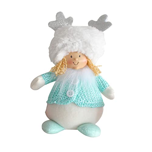 GAOFESA Puppen-Weihnachtsdekoration, Plüsch, gefüllt, für Jungen und Mädchen, mit Geweih-Hut, Urlaub für Puppen, Geschenke für Kinder und Frauen, 19,1 cm GAOFESA Puppen-Weihnachtsdekoration, Plüsch, gefüllt, für Jungen und Mädchen, mit Geweih-Hut, Urlaub für Puppen, Geschenke für Kinder und Frauen, 19,1 cm von GAOFESA