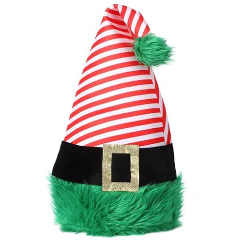 GAOFESA Weihnachtsdekoration, Weihnachtsmannmütze, Partyverkleidung, Weihnachtsdekoration, spitz, Familientreffen, festliche Kopfbedeckung von GAOFESA
