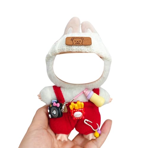 Miniatur-Puppen-Kostüm-Kollektion mit passendem Hut und 3 dekorativen Teilen für 15 17 cm große Stofftiere Miniatur-Puppen-Kostüm-Kollektion mit passendem Hut und 3 dekorativen Teilen für 15 17 cm große Stofftiere von GAOFESA