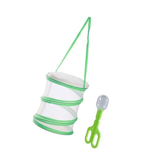 Praktischer Schmetterlingskäfig für Entdecker, Naturentdeckungsspielzeug für Kinder, Wandern, Naturstudium, Fütterungsklemme, Schmetterlings-Lebensraum-Käfig von GAOFESA