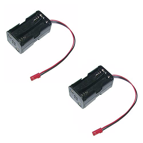 GAOHOU 2 Stück 4 x AA Batteriehalter Koffer Box für HSP RC Flugzeug 1:10 Modellauto 02070 GAOHOU 2 Stück 4 x AA Batteriehalter Koffer Box für HSP RC Flugzeug 1:10 Modellauto 02070 von GAOHOU