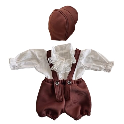 GAOINTELL 3pcs Babyfoto Requisiten Strampler Säugling Neugeborene Fotografie Vintage Shirt Shorts Set Monatliche Jungen Kleidung Baby Outfits GAOINTELL 3pcs Babyfoto Requisiten Strampler Säugling Neugeborene Fotografie Vintage Shirt Shorts Set Monatliche Jungen Kleidung Baby Outfits von GAOINTELL