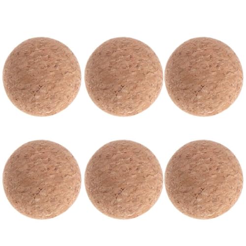 GAOINTELL Massivholz Foosball Tisch Fußball 6PCS 36mm Tisch Fußball Cork Fussball Fußballmaschine Ersatzeinflüsse GAOINTELL Massivholz Foosball Tisch Fußball 6PCS 36mm Tisch Fußball Cork Fussball Fußballmaschine Ersatzeinflüsse von GAOINTELL