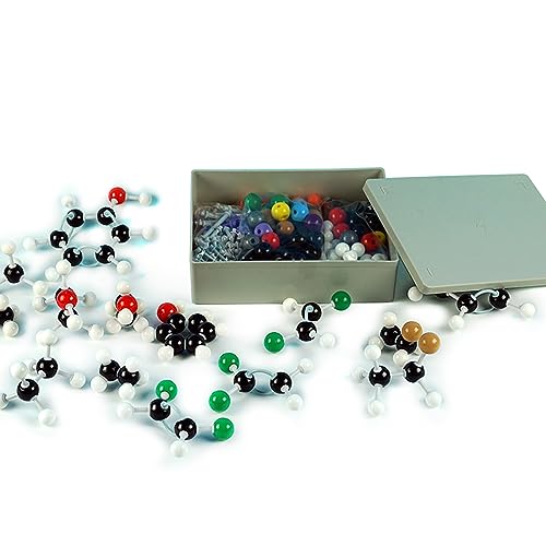 Molekulares Modellbausatz für Chemie, 444-teilig, für anorganische und organische Chemie, mit Atom-Links und 1 Werkzeug, organische Chemie, Modell, organische Chemie, Modellierset, College von GAOINTELL