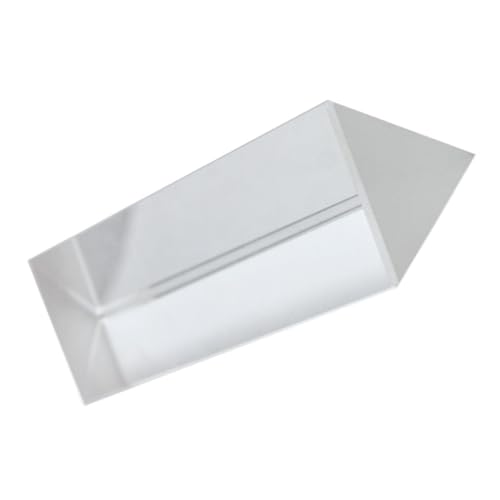 1 Stück Optisches dreieckiges K9-Glasprisma, Regenbogenmacher, 30 x 30 x 50 mm, dreifacher Physikrefraktor, Lehrmittel 1 Stück Optisches dreieckiges K9-Glasprisma, Regenbogenmacher, 30 x 30 x 50 mm, dreifacher Physikrefraktor, Lehrmittel von GAOJUDAF