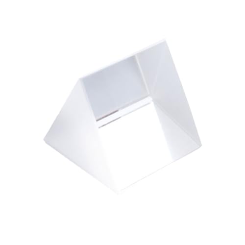 1 Stück Prisma Optischer Glaswürfel, Dreieckprisma Wissenschaftliche Experimentelle Instrumente und Dekorative(40 * 40 * 40 * 40mm) von GAOJUDAF