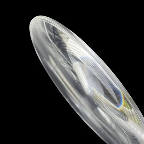 1 Stück Rundlinse Optischer PMMA-Gewindekondensator, Brennweite 25–120 mm, konzentrische Linse for Lichtprojektor(40mm*28mm) von GAOJUDAF