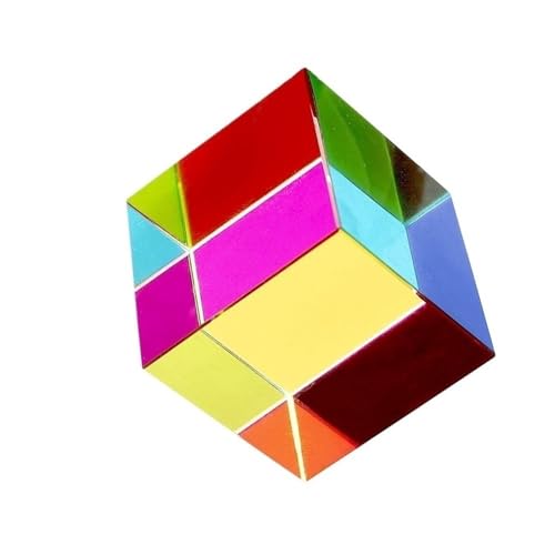 1 Stück optischer Prismenwürfel, 30–60 mm Seitenlänge, hexaedrischer Kristallwürfel, 3D-klares Prisma for die Fotografie(30mm) von GAOJUDAF