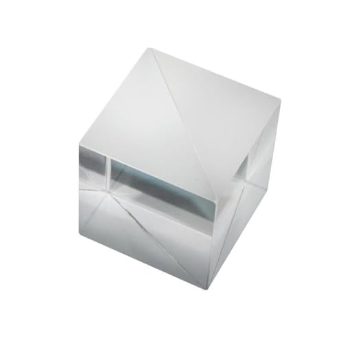 1 Stück optisches Glasstrahlteilerprisma 15 x 15 x 15 mm, halbreflektierendes und halbtransparentes Würfelteilerverhältnis 5:5 von GAOJUDAF