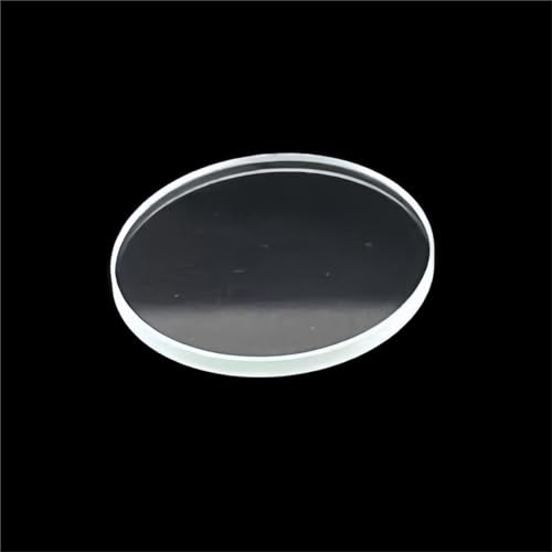 GAOJUDAF 1 piece Runde DIY Flachglaslinse, Taschenlampe Scheinwerfer Fahrradlicht High-Definition-Flachglasplatte(22mm x 2mm) von GAOJUDAF