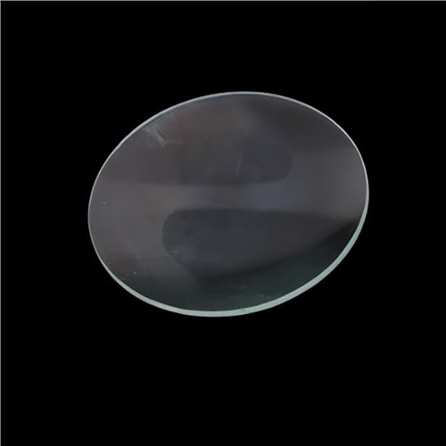 GAOJUDAF Doppelt konvexe/konkave Glaslinse, Brennweite 50 mm – 300 mm, optische Linse for DIY-Projektor, 1 Stück(Black,40 * 100mm) von GAOJUDAF