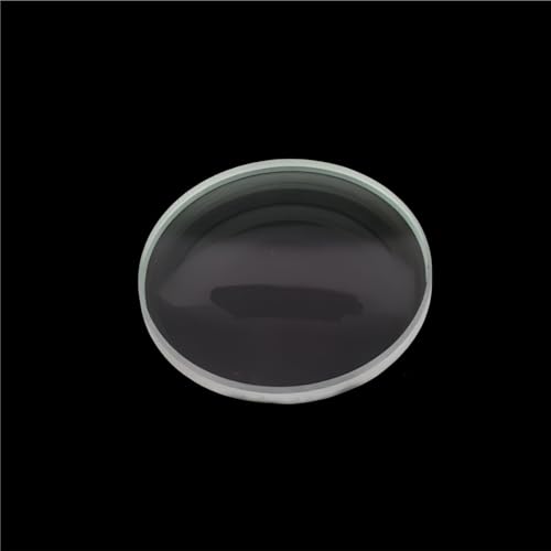 GAOJUDAF Doppelt konvexe/konkave Glaslinse, Brennweite 50 mm – 300 mm, optische Linse for DIY-Projektor, 1 Stück(Red,40*-100mm) von GAOJUDAF