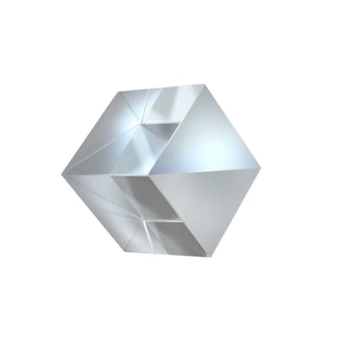 K9 Glas-Spaltprisma, Spektralverhältnis 5:5, Strahlteiler, optisches Prisma mit Beschichtung, 20 x 20 x 20 mm, 1 Stück von GAOJUDAF