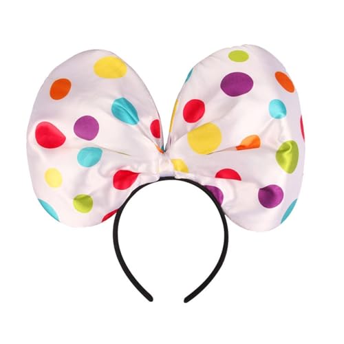 GAOSHA - Zirkus Clown Kostüm Set, Clown Stirnband Fliege Rock Halloween Cosplay Zubehör für Jungen Mädchen von GAOSHA