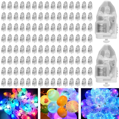 120 Stück LED Ballons Lichter: Mini LED Luftballons Lichter Superbright Bunte Ballonlichter Blinkende Licht für Papierlaterne Hochzeit Neujahr Geburtstag Halloween Weihnachten Party Dekoration 120 Stück LED Ballons Lichter: Mini LED Luftballons Lichter Superbright Bunte Ballonlichter Blinkende Licht für Papierlaterne Hochzeit Neujahr Geburtstag Halloween Weihnachten Party Dekoration von GAOUTO