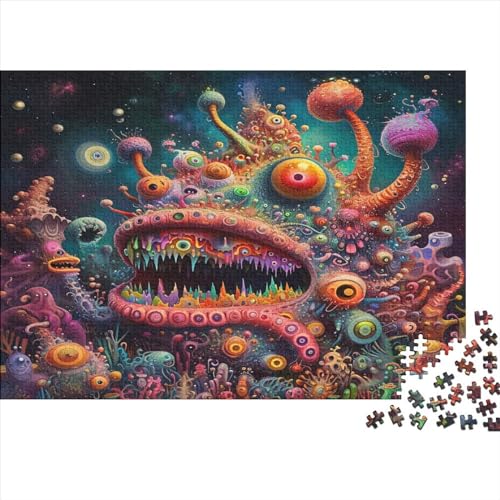 Beautiful Ugly Thing 1000 Teile Puzzlespie Lernspiel Spielzeug Geschenk Holzpuzzle Erwachsene Herausforderung Erwachsene Und Kinder Ab 14 Jahren 1000pcs (75x50cm) von GAOYUCHUN