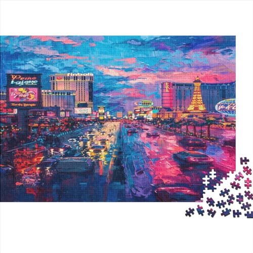 Bright Path 1000-teiliges Puzzle UnregelmaBige Einzigartige Holzpuzzle Erwachsene Herausforderung Für Erwachsene Und Kinder Ab 12 Jahren 1000pcs (75x50cm) von GAOYUCHUN